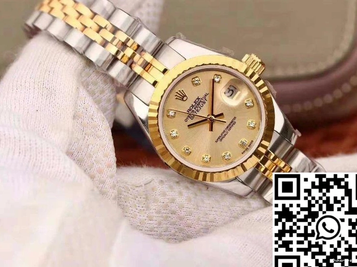 Datejust Rolex Dial Lady 892 28mm Gold MoistureWicking 18K 0709